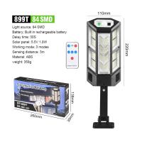 Lámpara Solar LED Potente Con Sensor De Movimiento Impermeable Luz De Jardín Solar Moderna Para Calle Y Paseo Exterior - details 11