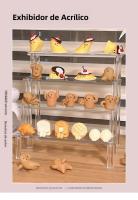 Estante De Exhibición De Acrílico 1-4 Capas Para Cupcake Perfume Muñeca Caja Anónima Transparente Trapecio Duradero - details 3