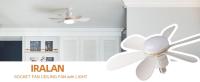 Ventilador De Techo LED 40W Con Control Remoto Y Luz Ajustable Para Dormitorio Y Tienda Colorido Ventilador Pendente Para Interior - details 0