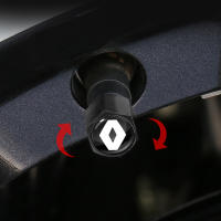 Nueva Capa De Válvula De Neumático Para Coche Con Llavero Y Abrazadera Compatible Con Renault Megane 2 3 4 Twingo Clio Talisman Captur Trafic Kwid - details 10