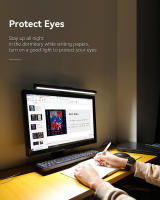 Luz De Monitor RGB Con USB Iluminación LED Para Escritorio Protección Ocular Para Oficina Lectura Y Juego Luz Barra Sin Ajuste De Brillo - details 3