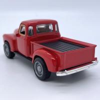 Mini Camión Rojo Clásico 11cm Juguete De Colección Vehículo De Acción Con Retroceso Aleación De Metal Regalo De Navidad Para Niños - details 3