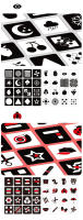 Juguetes De Aprendizaje Montessori Para Bebés Tarjetas Visuales De Estimulación Visual En Blanco Y Negro Alto Contraste Para El Aprendizaje De Los Bebés - details 1