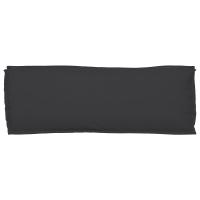 Cojín Exterior vidaXL Negro Poliéster 110 x 40 x 8 cm Cojín - details 5