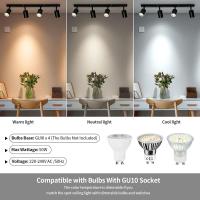 Spotlight LED GU10 Ajustable Para Techo Decoración De Casa Iluminación Interior Pasillo Tienda Lámpara De Traxión Moderna - details 18