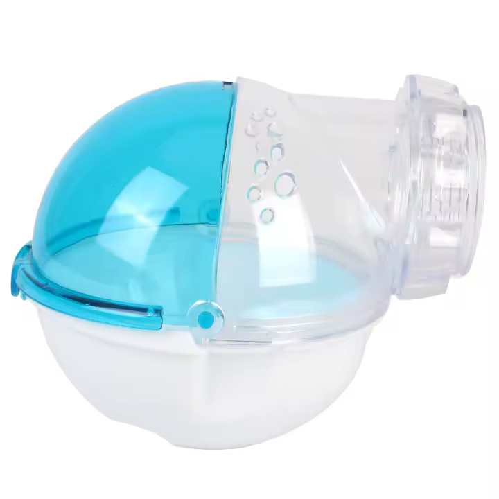 Toilet Para Mascotas Pequeñas Como Hamsters Y Ratones Accesorio Universal Para Jaulas De Animales De Compañía Baño De Arena Habitación De Baño En Plástico - 1