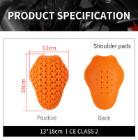 Protector De Rodilla Para Moto WOSAWE Inserción De Protección Moto Equipamiento Motocross Con Almohadillas De Espalda - details 9