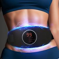 Masajeador de cintura recargable con vibración: incluye cinturón elástico, carga USB, dispositivo para adelgazar y tonificar todo el cuerpo - details 0