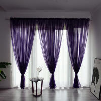 Cortinas De Moda Para Ventana Sencillas Y Modernas En Color Solido De Alta Calidad Decoración Festiva Para Bodas Y Hogar - details 38