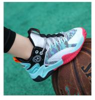 Zapatillas De Baloncesto Para Niños Explosivas Deportivas Verano Diseño Niche Cómodas Resistentes Al Desgaste Suela De Malla Transpirable - details 11