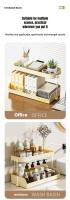 Organizador De Té Y Tazas Multi-Nivel Espace-Saving Portador De Bolsas De Té Para Cocina Oficina Y Bar De Café - details 5