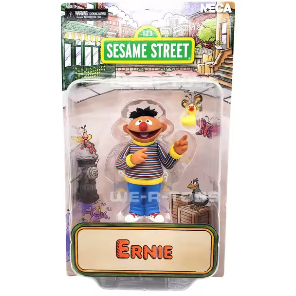 Figura Epi (Ernie) 15cm – NECA Toony Classics | Barrio Sésamo / Sesame Street - 1