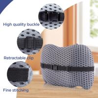 Cojín Lumbar De Espuma De Memoria Ergonómico Almohada Para Espalda Protección Contra El Dolor En La Columna Lumbar Para Oficina Coche Cama - details 2