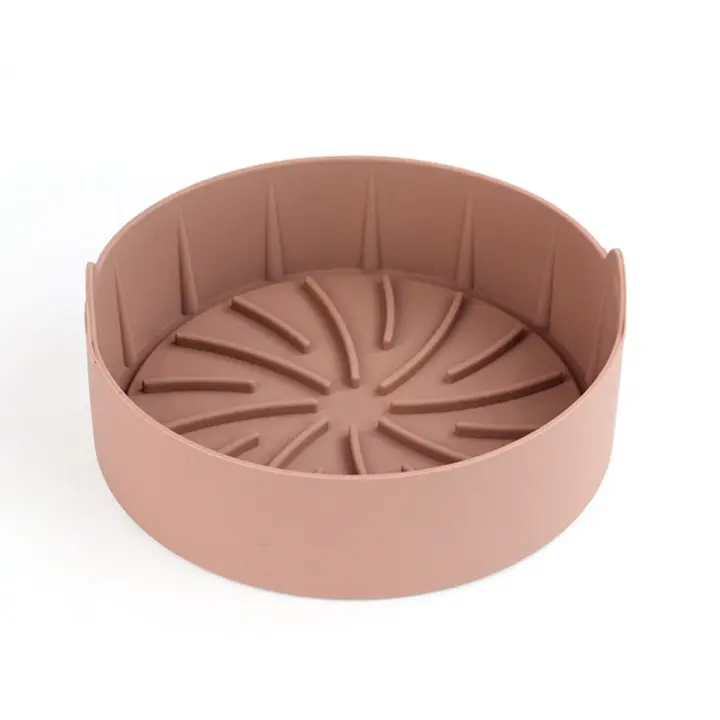 Molde de silicona para freidora de aire caliente, reutilizable, resistente al calor - 1