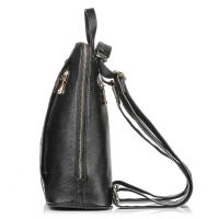Mochila De Cuero Genuino 100% Zency Para Mujer Con Patrón De Cocodrilo Bolso De Viaje Y Escolar Con Cierre De Cremallera Bolsillos Internos Y Externos Mochila De Moda - details 5