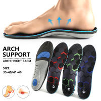 Plantillas de soporte de arco, ligeras, de EVA, para calzado deportivo, para hombre y mujer, elásticas, para correr, talla 35-45 - details 0