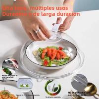 Tapa De Protección Contra Salpicaduras Para Microondas Con Mano Reutilizable Cubierta De Calentamiento Para Cocina En Casa - details 0