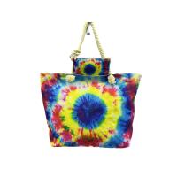 MEJORADA Bolso de Playa Grande con Estampado Multicolor y Monedero - details 2