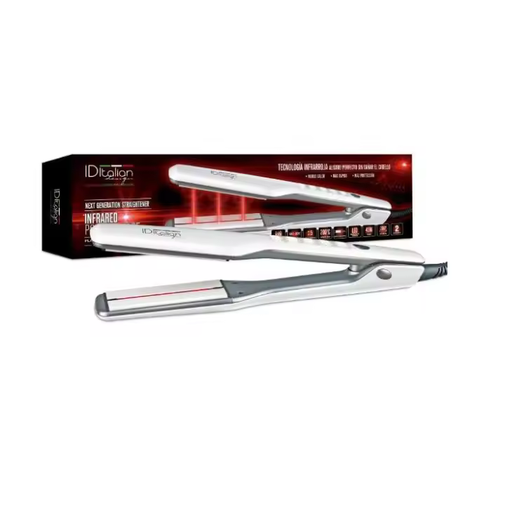 IDITALIAN Plancha Pelo Infrared Power & Care con Tecnologia Infrarroja Postquam - 1