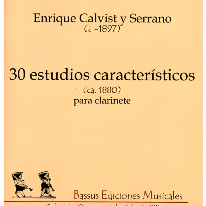 CALVIST E.-Estudios Caracteristicos (30) para Clarinete (Rubio) - 1