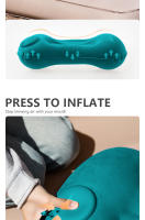 BSWOLF Almohada De Viaje Inflable Para Acampar Ultraligera Soporte Para Cuello Y Lumbar Almohada Aérea Portátil Para Hiking - details 2