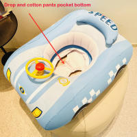 Rooxin Flotador De Coche Para Bebé Asiento Inflable De Natación Para Niños Circulo De Natación Para Agua Juguete De Baño - details 1