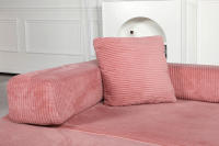 Sofá Cama Plegable de Pana, 2 en 1 Sillón Futon y Colchón, Relleno de Espuma, Sin Montaje, Ahorro de Espacio para Salón, Invitados - details 1