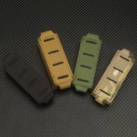 Funda De Revólver 9mm Para Glock 17 M9 Con Cuchillo Y Linterna Molle Cortado Por Láser Funda Universal Para Caza Y Deportes Acuáticos Material De Nylon - details 0