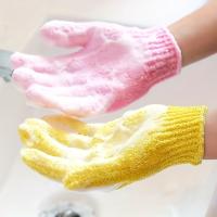 Juego De 3/5/8 Guantes Y Toallas De Nylon Para Exfoliar El Cuerpo Herramientas De Baño Para Mujeres En Clima Frío - details 0