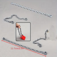 5pcs Accesorios De Bloques De Construcción Cadena 1x16 Largo Componentes De Modelo MOC Juguetes Creativos DIY Para Niños De 6 a 12 Años - details 1