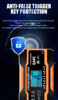 Cargador De Batería De Coche 240W 12V 12A 10A 7 Etapas De Carga Con Pulso Y Pantalla LCD Digital Para Coche Motocicleta - details 8