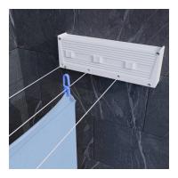 Tendedero Retráctil Pared 4 Cuerdas 5m CUNCIAL TZ-S4 20m Tendido Blocaje Individual Interior Exterior Fabricado España - details 1