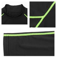 Camiseta Deportiva De Hombre Con Manga Larga Para Correr Y Gimnasio Ropa De Fitness Comprimida Sudadera De Sportwear - details 1