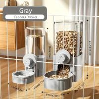 Tazón De Gato Automático Alimentador Agua Dispensador Integrado Tazón De Comida Para Perros Y Gatos Accesorios Para Mascotas - details 3