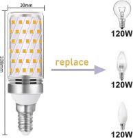 E14 16W nivel El Blanco bombilla Caliente 3000K 1600lm, E14 100W 120W lámpara halógena equivalente, AC 230V, no-dimmable, 4PCS/YY - details 2