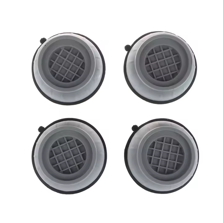 4Pcs Almohadillas Antivibración Para Máquina De Lavar Pies De Goma Universal Silenciador De Ruido Base De Pie Para Muebles - 1