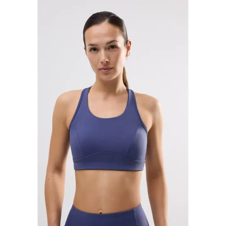 Ysabel Mora - Sujetador deportivo con relleno extraíble sujeción media marino - 1
