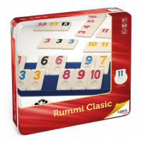 Rummi Classic Cayro – Edición en Caja de Metal - Juego de Mesa - Juego Educativo para Niños - Aprenden Mientras Juegan - de 2 a 6 Jugadores - details 0