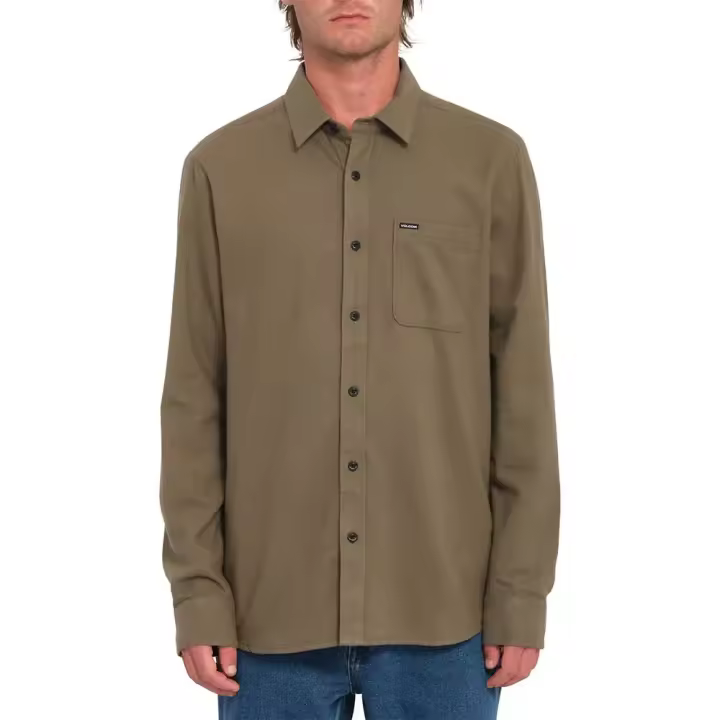 Volcom Camisa De Manga Larga Caden Solid - 1