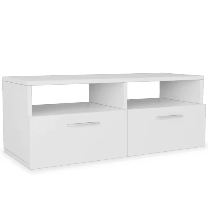 vidaXL Mueble para televisión madera de ingeniería 95x35x36 cm, Mueble de Salon, Mueble TV, Mueble TV salon, Mesa de TV, Mueble tele - 1