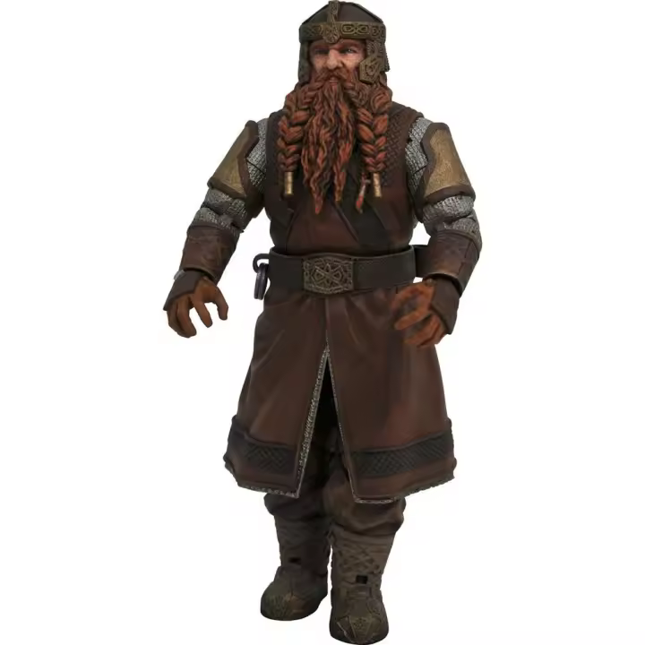 DIAMOND COLLECTION EL SEÑOR DE LOS ANILLOS SERIES 1 GIMLI 18CM - 1