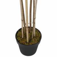 vidaXL Árbol de bambú artificial con 1380 hojas verde 200 cm - details 2