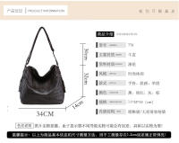 Bolso Retro Para Mujer Motingsome De Cuero Genuino De Primera Calidad Con Borla Gran Capacidad Estilo Clásico Moda Satchel - details 3
