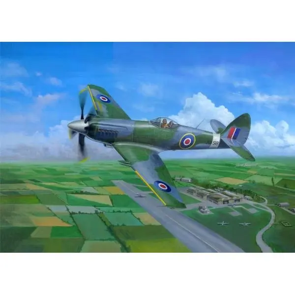 TRUMPETER 02850 SUPERMARINE SPITEFUL F.MK.14 FIGHTER 1/48 - 1