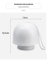 Lámpara De Noche LED Portátil Con Control Remoto Y Luz Dimmable Para Dormitorio Lámpara De Escritorio Para Lectura Y Decoración De Ambiente - details 2