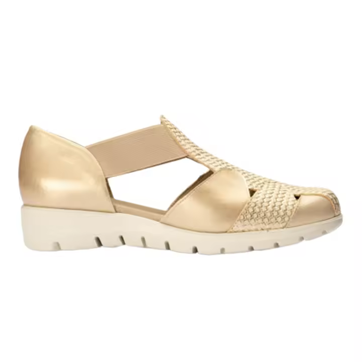 Shoes Sandalias Mujer marca Pitillos modelo 2602 para mujer en color oro - 1
