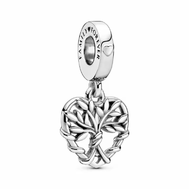 Charm Colgante Pandora Corazón Árbol de la Vida - 1