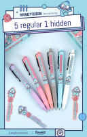24pcs Sanrio Hangyodon Blind Box Estojo De Tinta Neutral 0.5mm ST Cabeza Negra Alta Belleza Para Oficina Suministros De Papelería - details 2