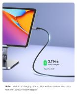 UGREEN Cable USB Tipo C 100W | Compatible con MacBook | iPad | Samsung | Xiaomi | Carga Rápida PD 5A | Chip E-Marker Integrado - details 2