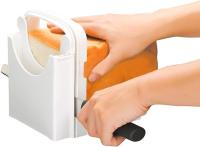 Multifunctional Sandwich/Toast Maker,Folding and Adjustable Manual Handhold Homemade Slicer for Cutting Bread with 4 Slice Thickness Quick and Safe - details 1